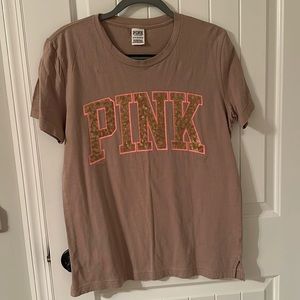NWOT pink sequined Tshirt